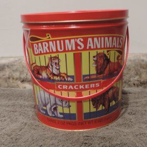 BARNUMS ANIMAL CRACKERS TIN